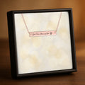Metal Horizontal Bar Necklace